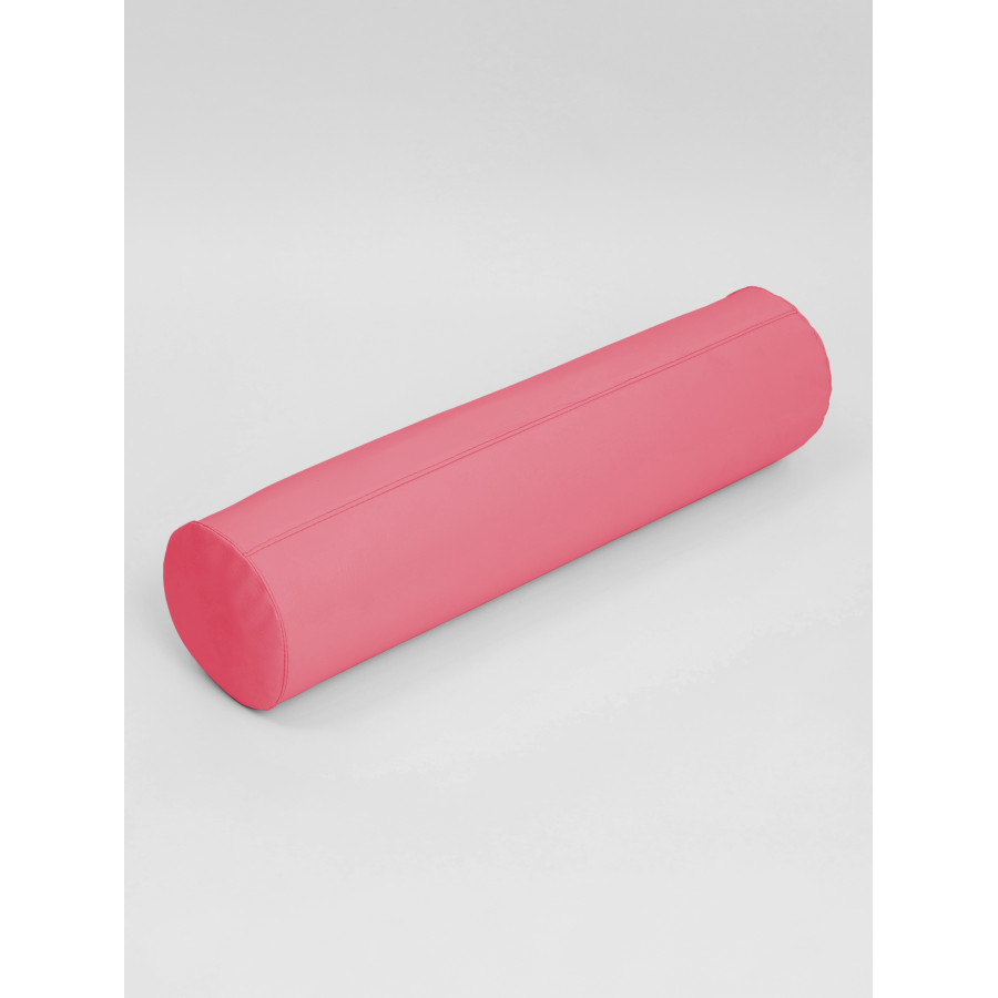 Массажный валик-подушка круглый розовый VP-Pink