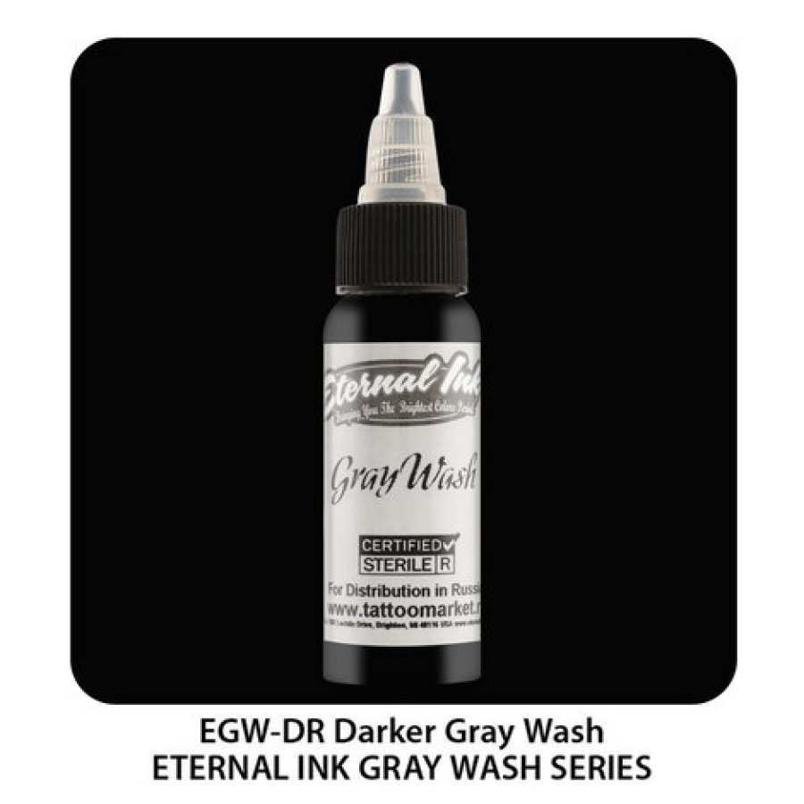 Тату краска Eternal Darker Gray Wash