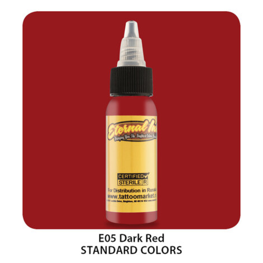 Тату краска Eternal Dark Red