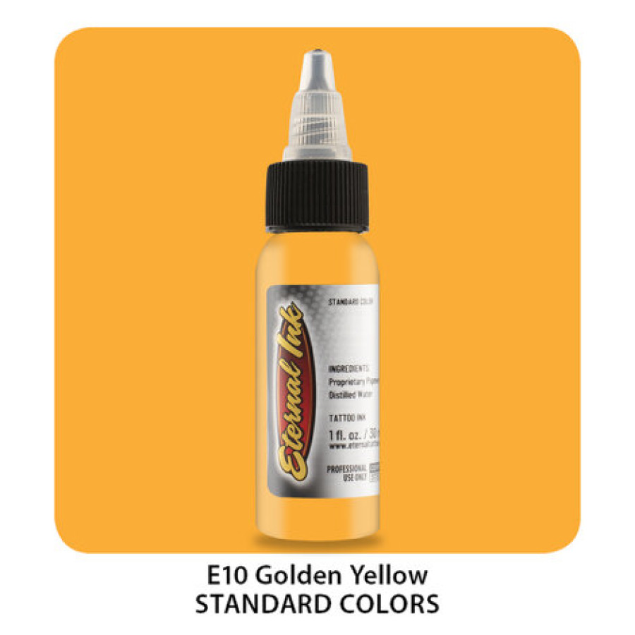 Тату краска Eternal Golden Yellow