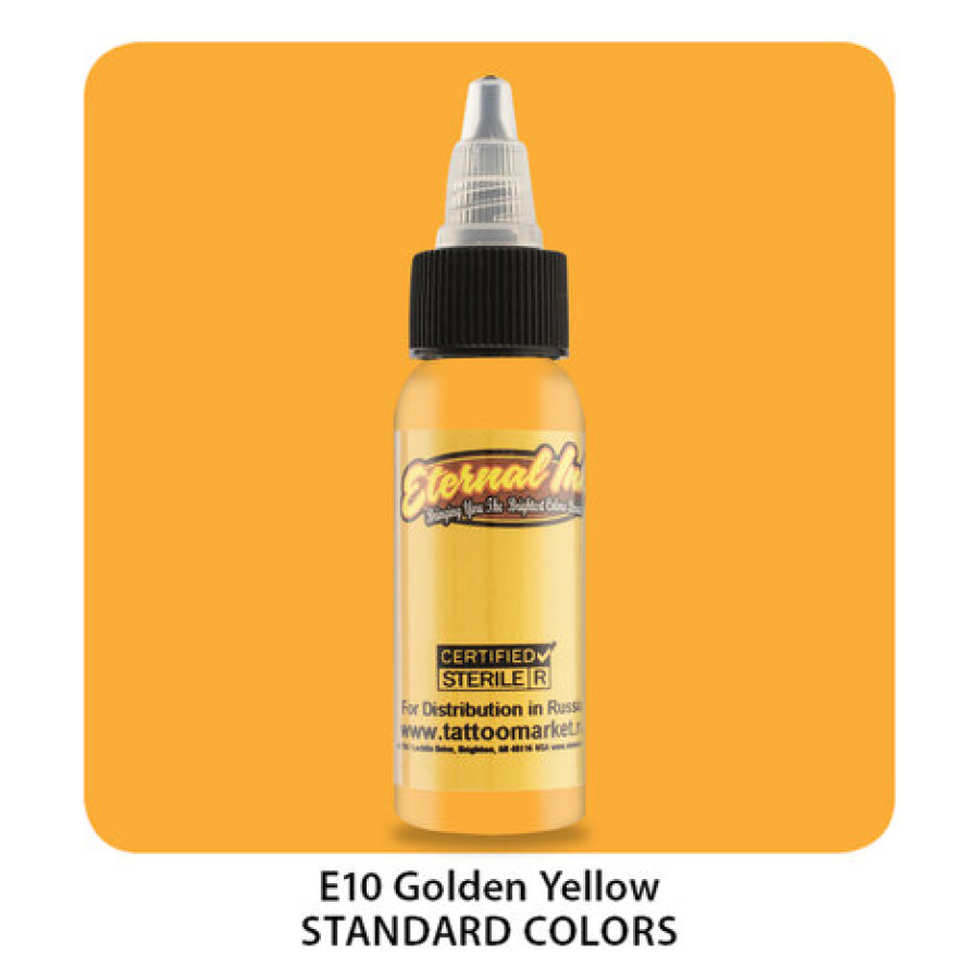 Тату краска Eternal Golden Yellow