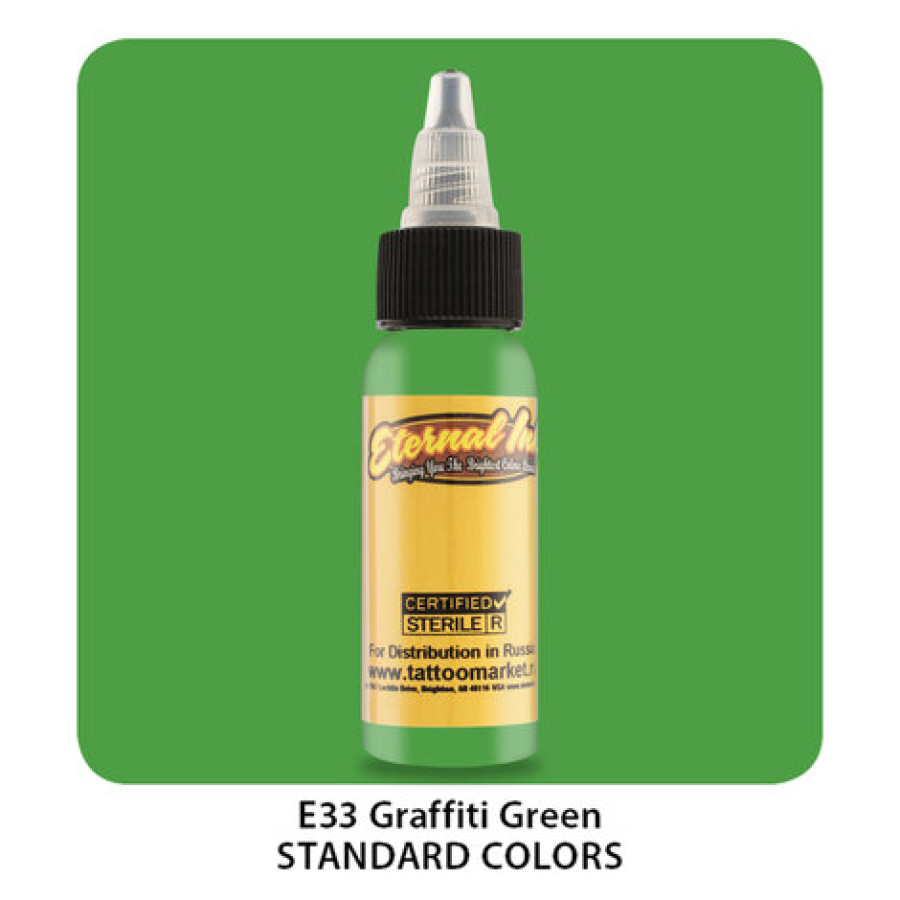 Тату краска Eternal Graffiti Green
