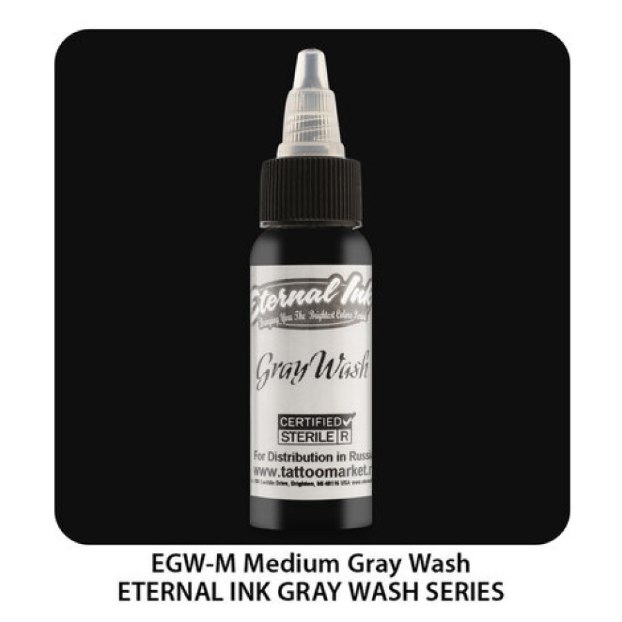 Тату краска Eternal Gray Wash Medium