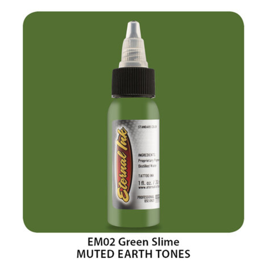 Тату краска Eternal Green Slime