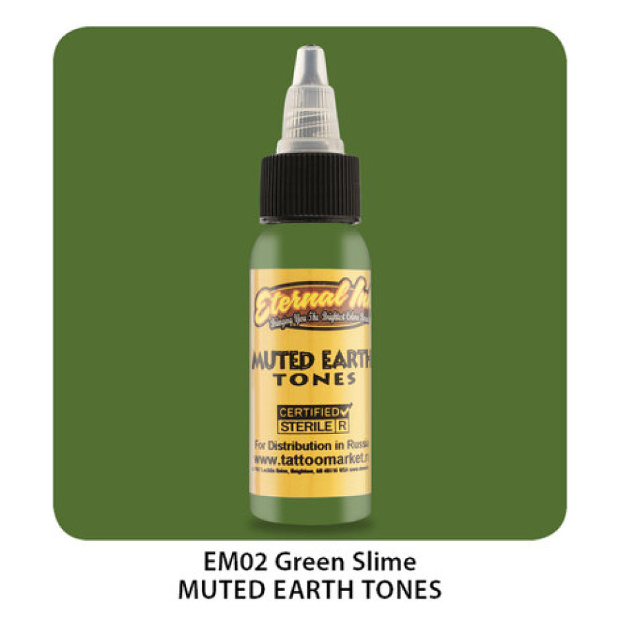 Тату краска Eternal Green Slime