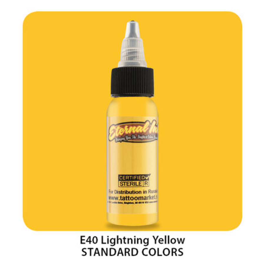 Тату краска Eternal Lightning Yellow