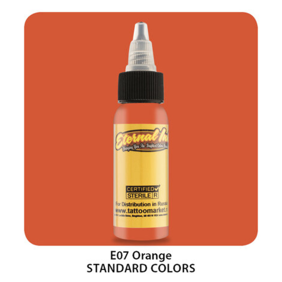 Тату краска Eternal Orange
