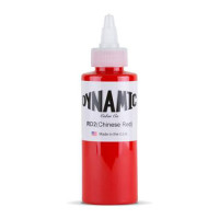 Тату краска Dynamic Colors Chinese Red - 120 мл морковно-красный