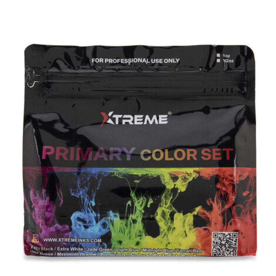 Тату краска Xtreme Ink 12vPrimary Color Set