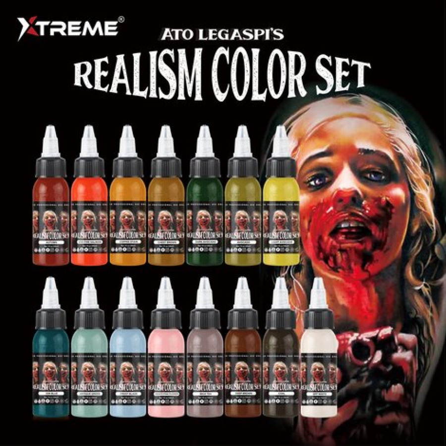 Тату краска Xtreme Ink Ato Legaspi's Realism Color Set