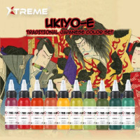 Тату краска Xtreme Ink Ukiyo-E Traditional Japanese Color Set