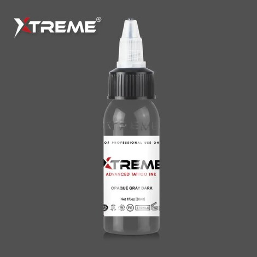 Тату краска Xtreme Ink Opaque Gray Dark