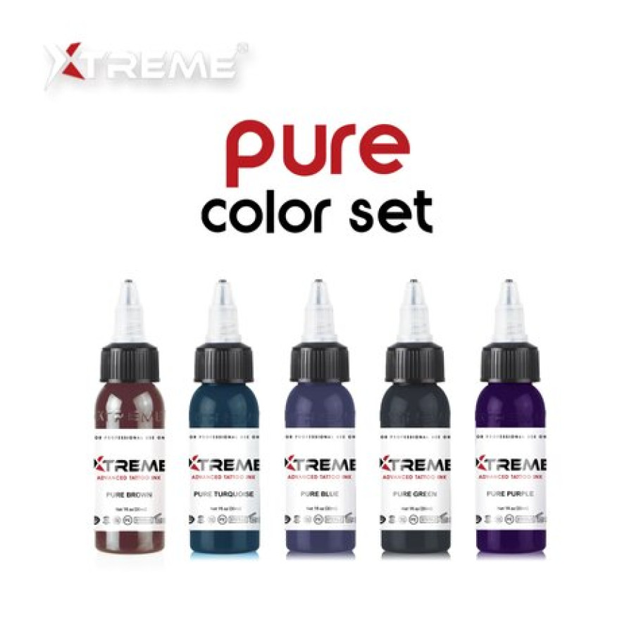 Тату краска Xtreme Ink Pure Color Set
