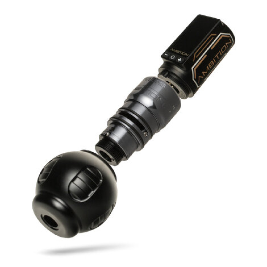Беспроводная тату машинка Ambition Ninja Max 280 Silver