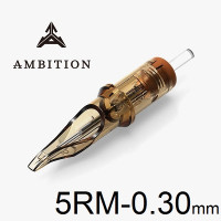 Тату картридж Ambition Round Magnum 5 - 0,30 мм Long Taper