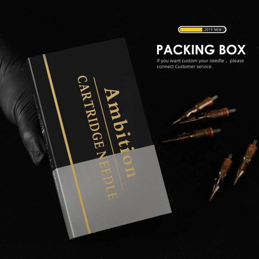 Тату картридж Ambition Round Magnum 5 - 0,30 мм Long Taper