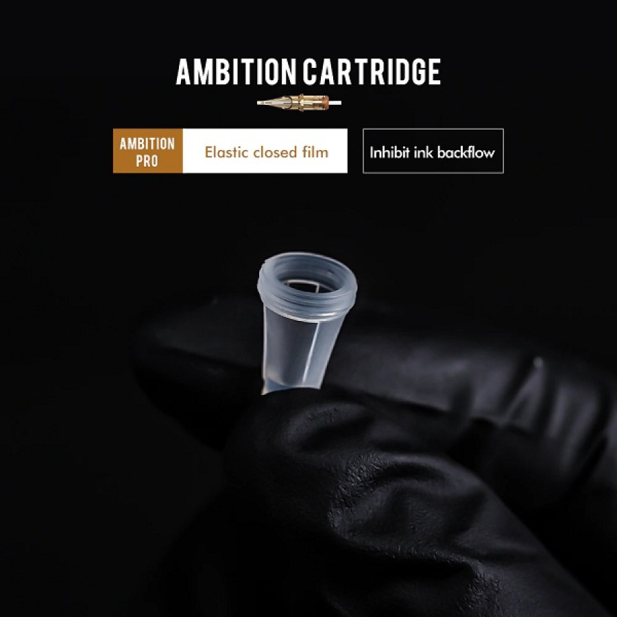 Тату картридж Ambition Round Magnum 5 - 0,30 мм Long Taper