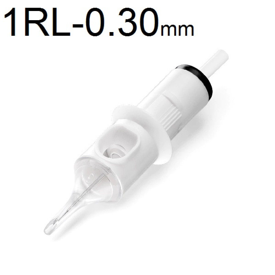 Тату картридж Quelle Round Liner 1 - 0,30 мм Long Taper