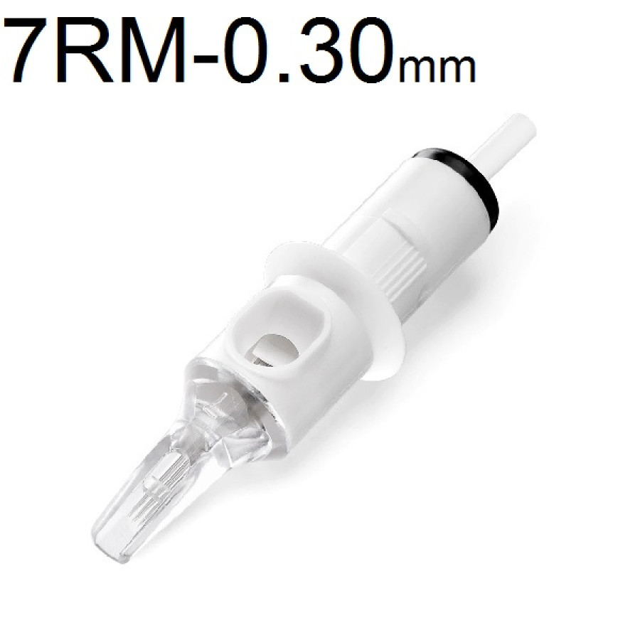 Тату картридж Quelle Round Magnum 7 - 0,30 мм Long Taper