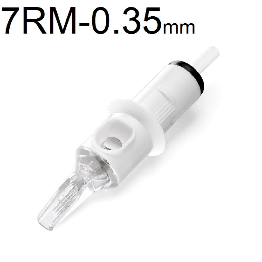 Тату картридж Quelle Round Magnum 7 - 0,35 мм Long Taper