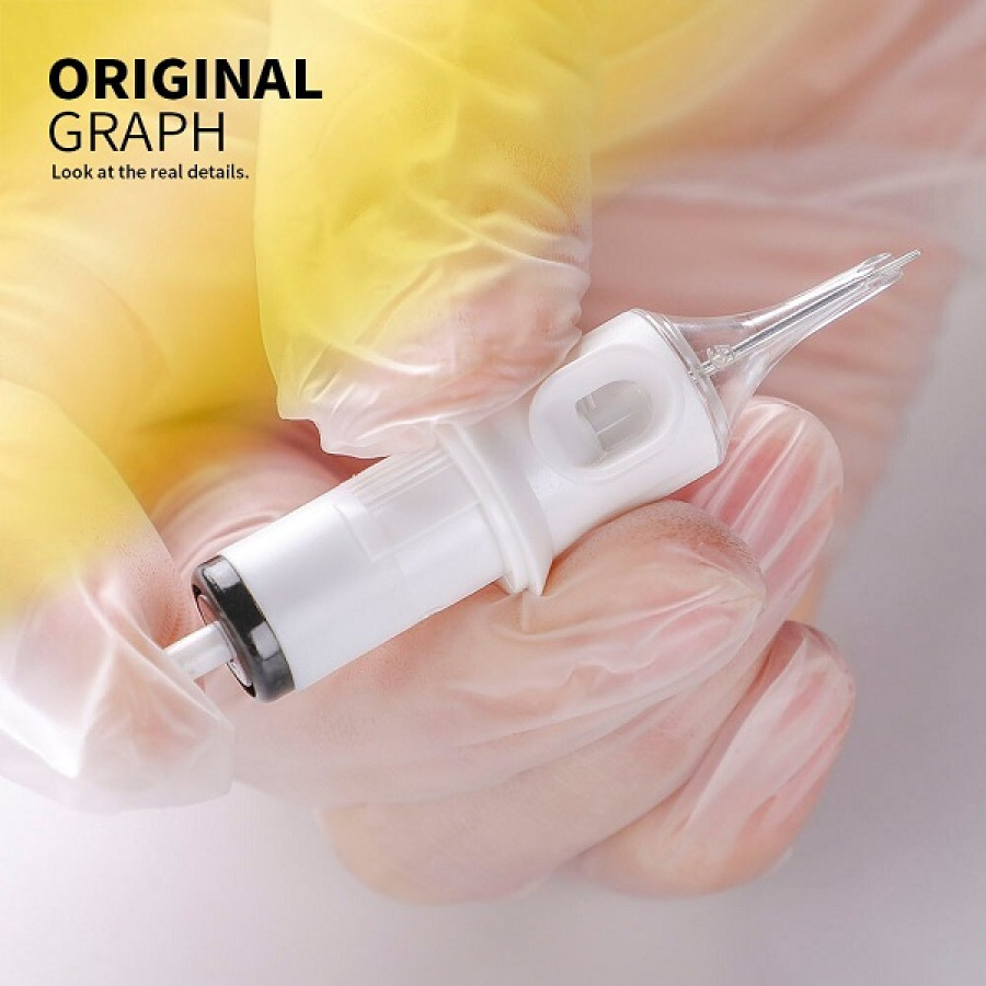 Тату картридж Quelle Round Liner 1 - 0,30 мм Long Taper