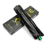 Барьерная защита на тату машинки AVA Pen Sleeve Black 60x180 мм (100 шт.)