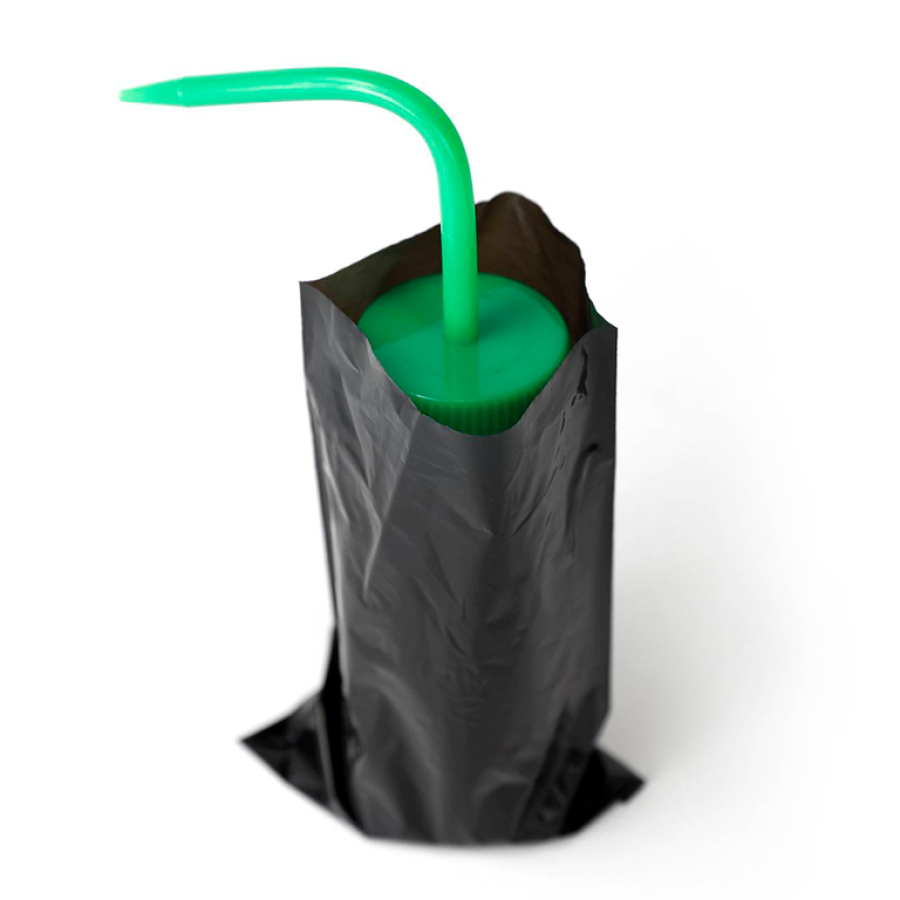 Барьерная защита на бутылку омыватель AVA SkullDna Wash Bottle Bags 120x200 мм  (100 шт.)