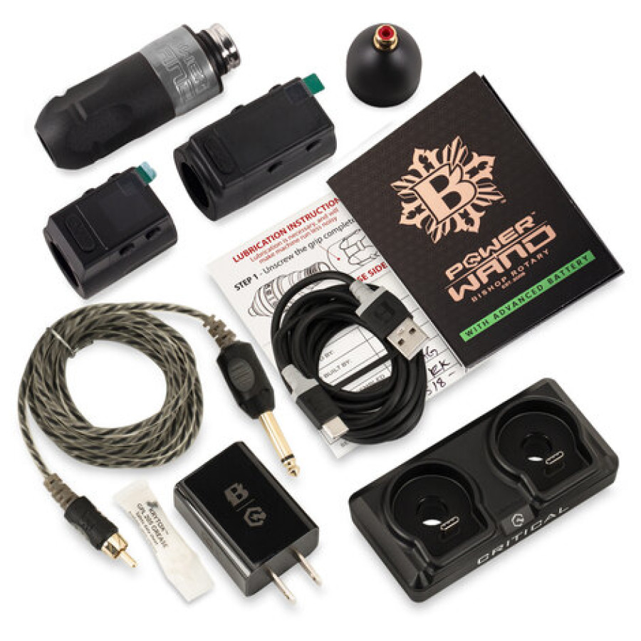 Беспроводная тату машинка Bishop The Power WAND Shader 3.5 Full Set