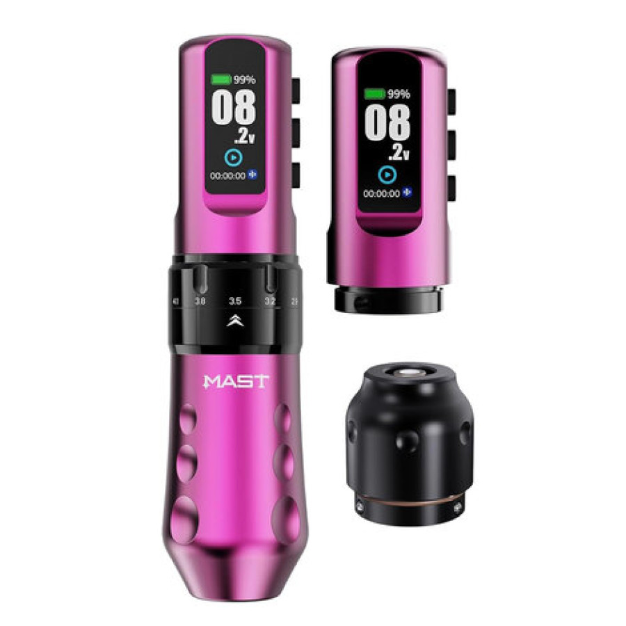 Беспроводная тату машинка Mast Flip 4 Pro Wireless (2.5 - 4.5 мм) - Black