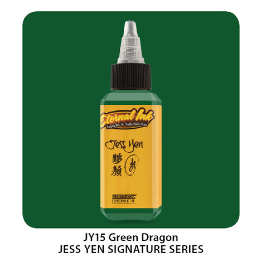 Тату краска Eternal Green Dragon - Jess Yen Set