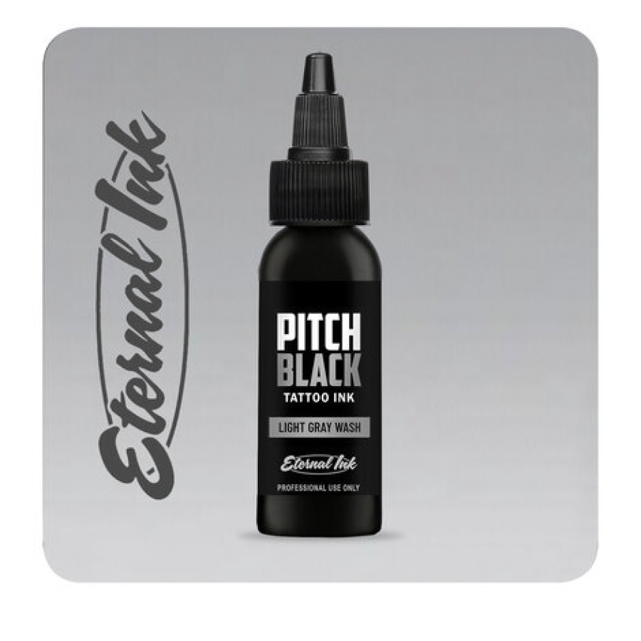 Тату краска Eternal Pitch Black Light Gray Wash