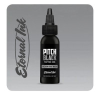 Тату краска Eternal Pitch Black Medium Gray Wash