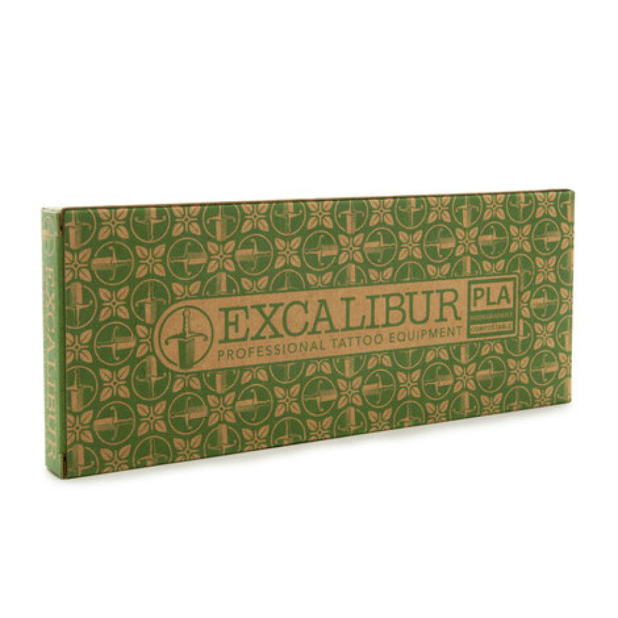 Барьерная защита на тату машинки Excalibur Pen Sleeve Green 60x160 мм (100 шт.)
