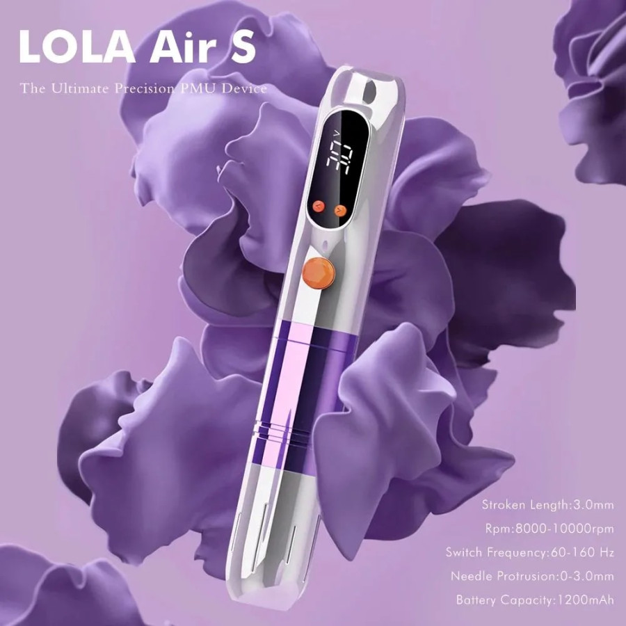 Беспроводная роторная тату машинка EZ Lola Air S Black