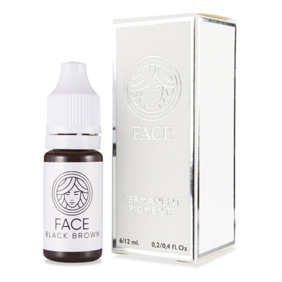 Пигмент FACE Black Brown (минеральный)
