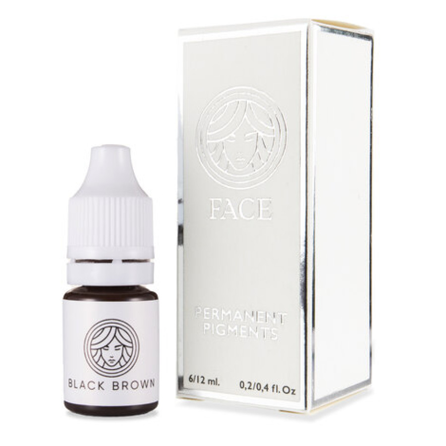 Пигмент FACE Black Brown (минеральный)