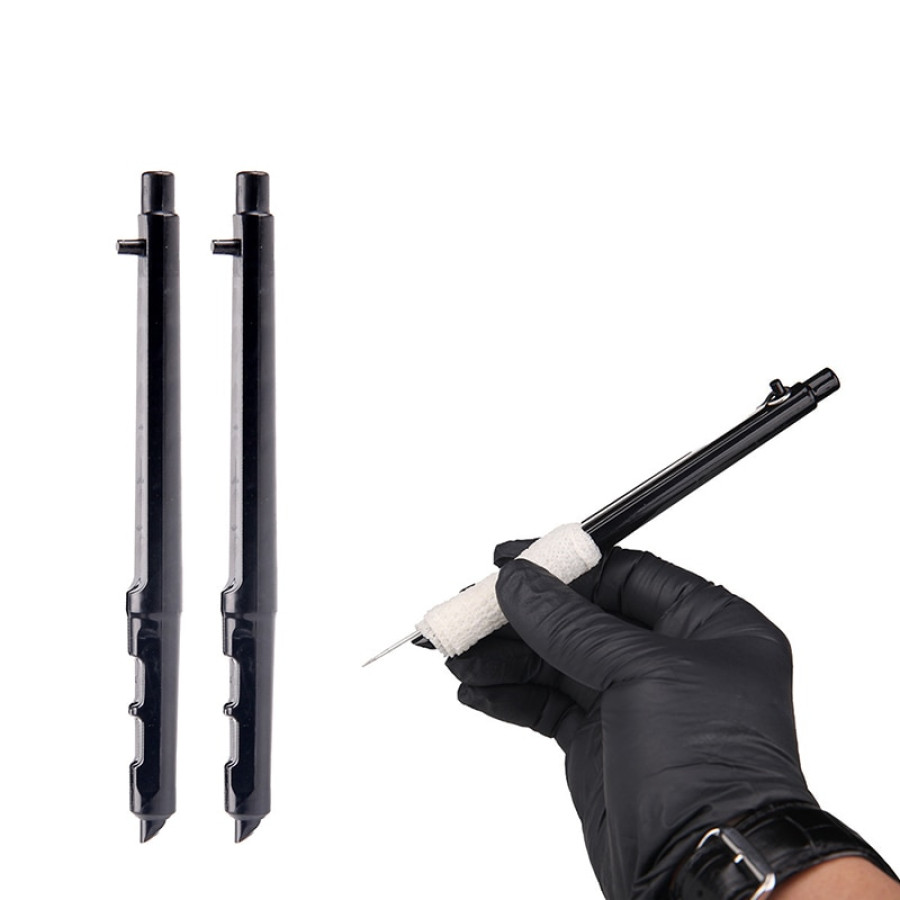 Тату держатель для Hand Poke Hammer Black FTA-061A-RED