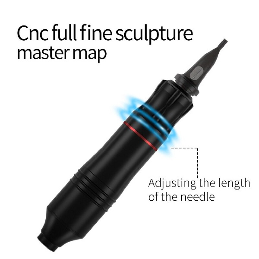 Роторная тату машинка Robert Tattoo Pen Red