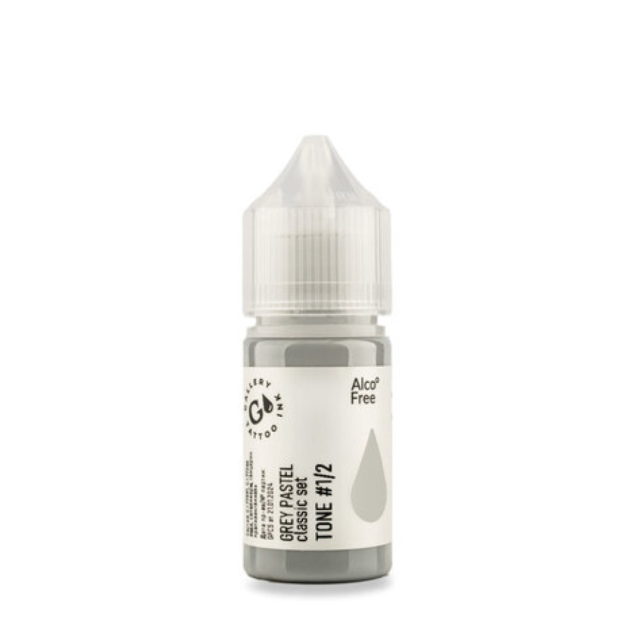 Тату краска Gallery Ink Tone 1/2 - Grey Pastel Classic Set