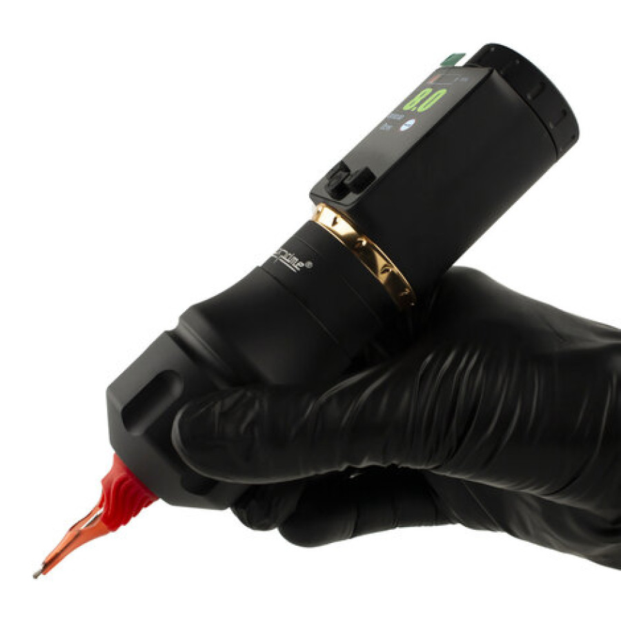 Беспроводная тату машинка Inox Prime Gold Pen 4.2 мм