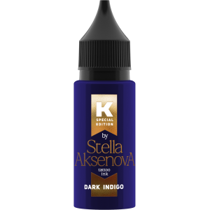 Тату краска ink - Dark Indigo от Стеллы Аксеновой - 15 мл