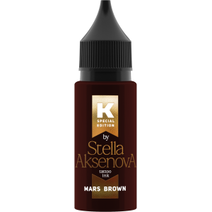 Тату краска ink - Mars Brown от Стеллы Аксеновой - 15 мл