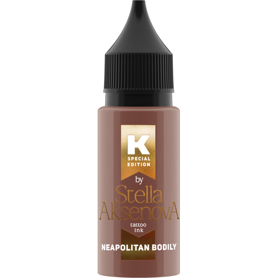 Тату краска ink - Neapolitan Bodily от Стеллы Аксеновой - 15 мл