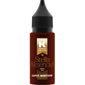 Тату краска ink - Caput Mortuum от Стеллы Аксеновой - 15 мл