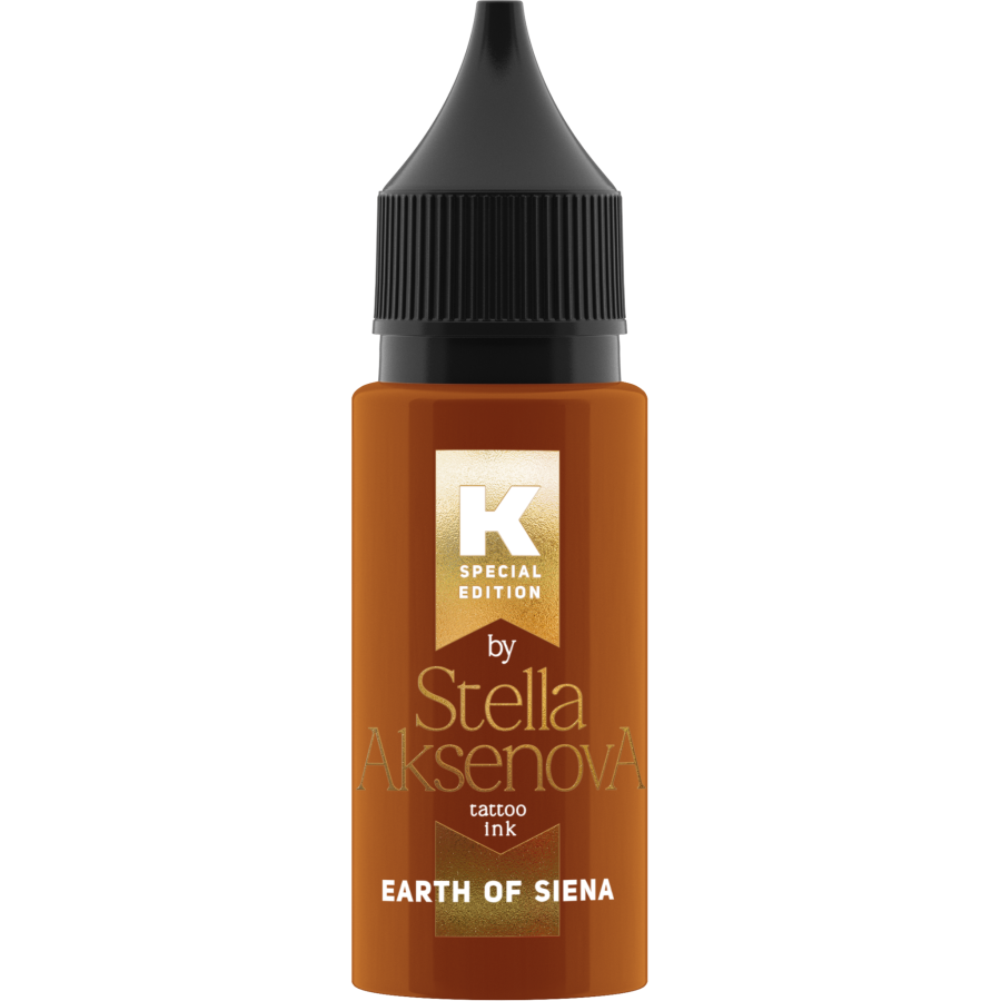 Тату краска ink - Earth of Siena от Стеллы Аксеновой - 15 мл
