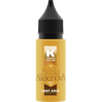 Тату краска ink - Light Gold от Стеллы Аксеновой - 15 мл