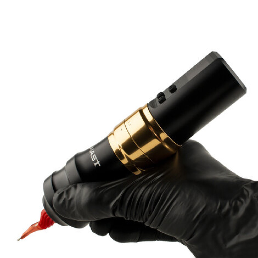 Беспроводная тату машинка Mast Fold Pro 2 (Black-Gold)