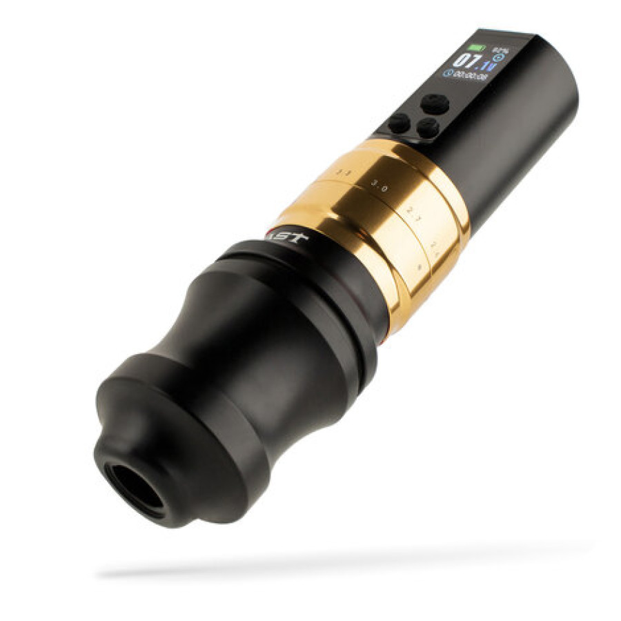 Беспроводная тату машинка Mast Fold Pro 2 (Black-Gold)