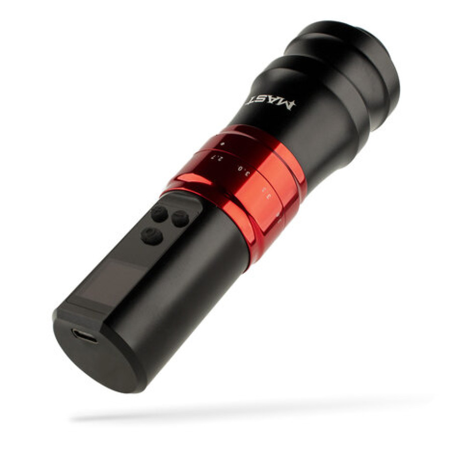Беспроводная тату машинка Mast Fold Pro 2 (Black-Red)