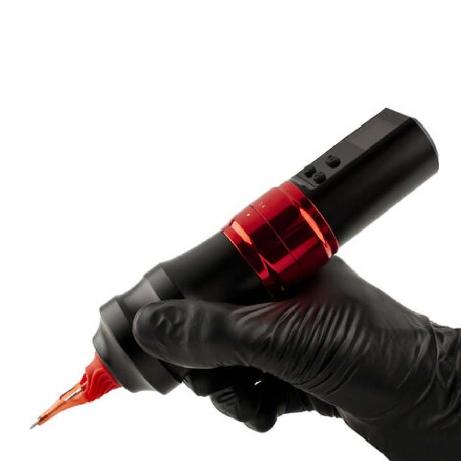 Беспроводная тату машинка Mast Fold Pro 2 (Black-Red)